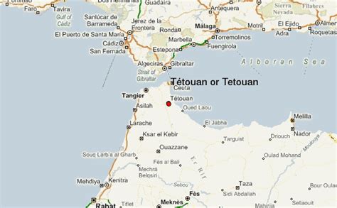 mapa de tetuán.